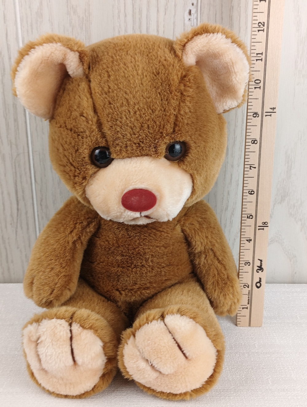 VTG Gerber Presious 12" teddy bear stuffed Animal plush Brown soft - Picture 14 of 16